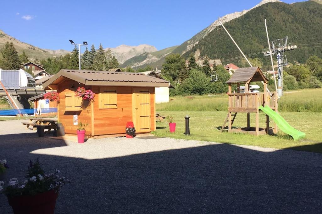 Appart Tres Ensoleille 5-6 Pers Au Pied Des Pistes Ancelle Exterior photo