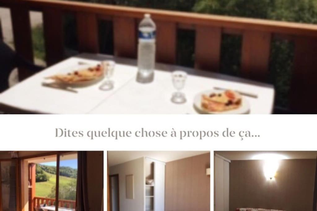 Appart Tres Ensoleille 5-6 Pers Au Pied Des Pistes Ancelle Exterior photo