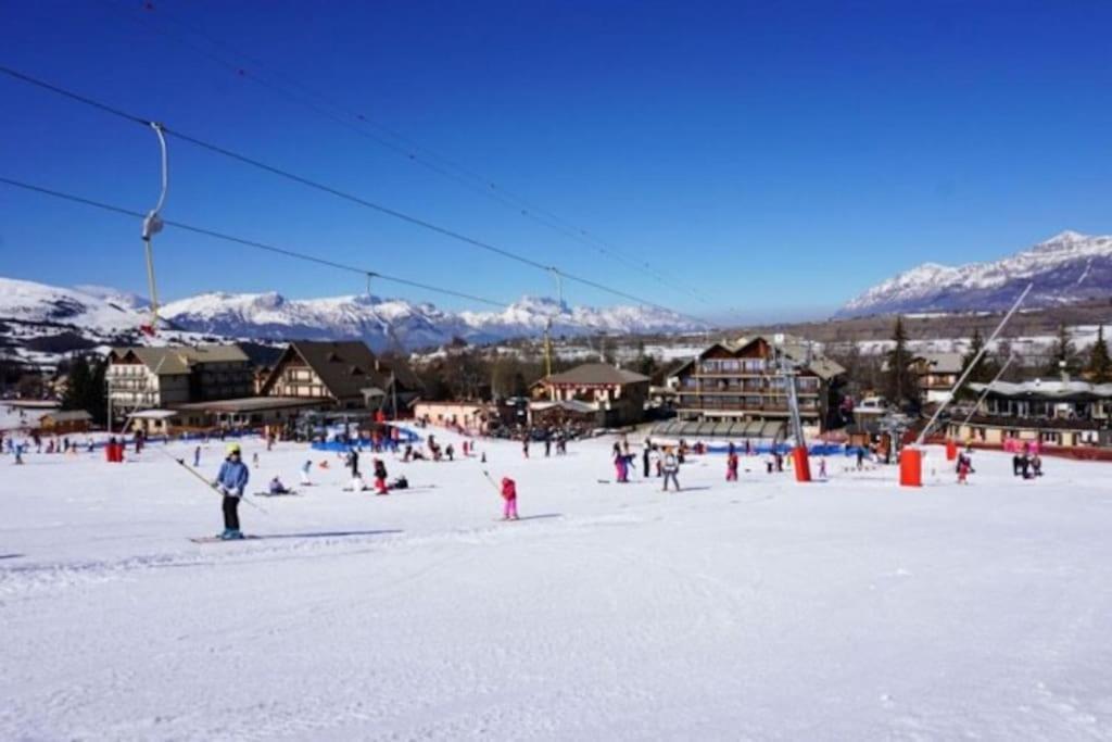 Appart Tres Ensoleille 5-6 Pers Au Pied Des Pistes Ancelle Exterior photo